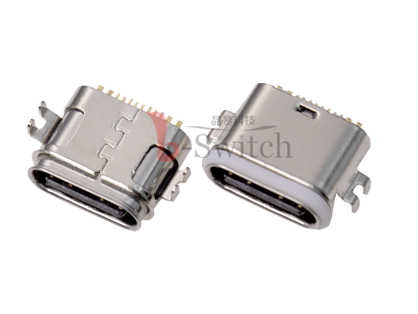 IPX7防水16PIN TYPE-C母座 沉板1.4