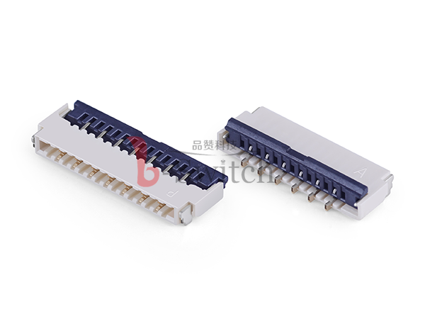 1.0mm Pitch H1.00mm 后掀盖双面接