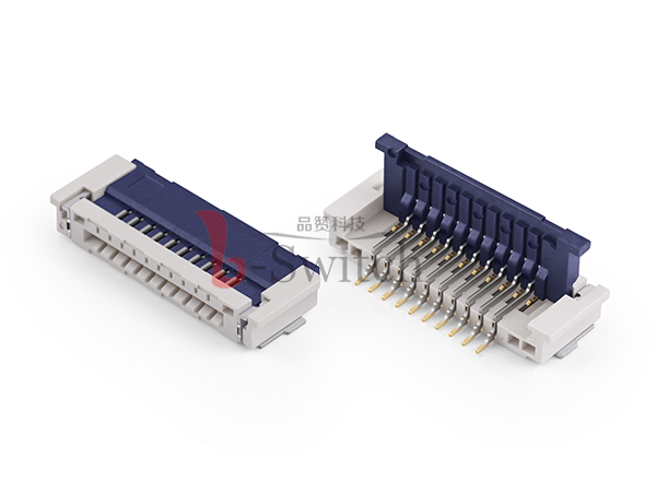 1.0mm Pitch H2.70mm 后掀盖双面接触