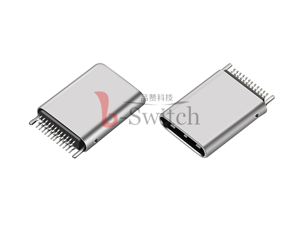 直通夹板24Pin Type C公头