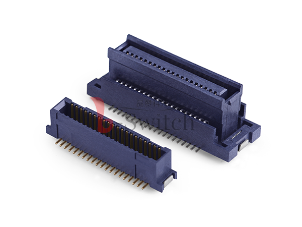 0.80mm Pitch 合高H9.75、11.75、12.75、14.00mm 双排立贴公座/母座 浮动 BTB 
