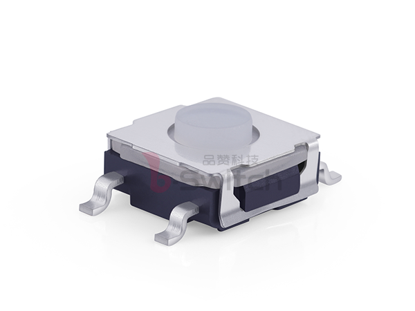 硅胶平脚轻触开关W×D×H