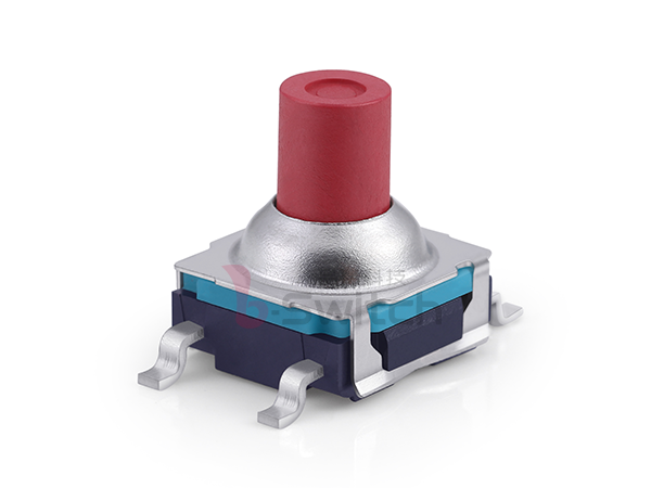 中行程防水轻触开关6.2×6.2×H