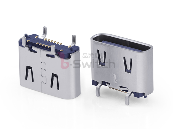立贴16pin Type C母座