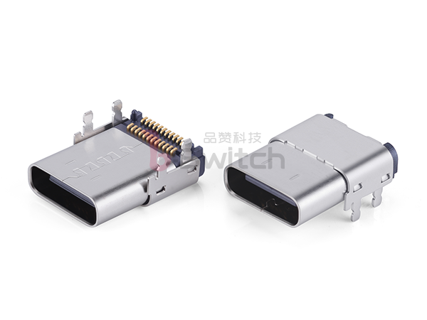 长体板上/沉板24Pin Type C母座