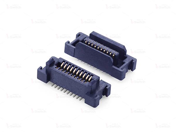 0.80mm Pitch 合高H5.00、8.00、10.00、13.00、15.00mm 双排立贴公座/母座 BTB 