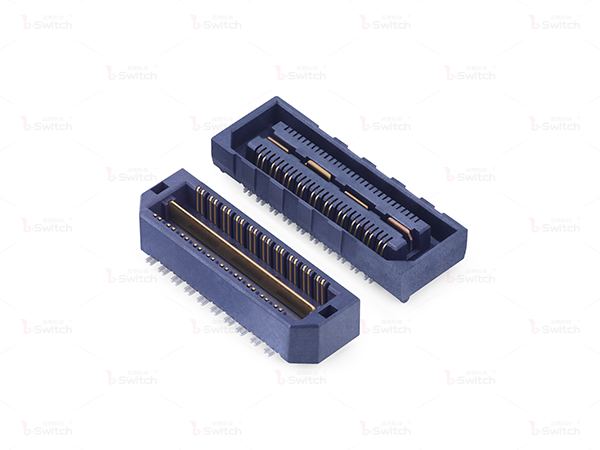 0.50mm Pitch 合高H5.00mm 双排立贴公座/母座 BTB 