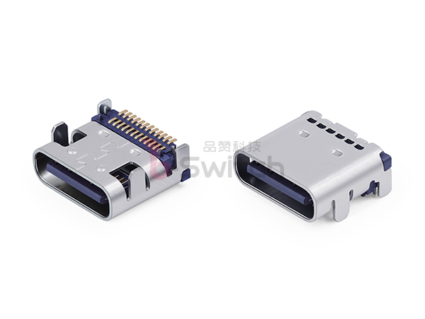 板上双贴Type C 24pin母座