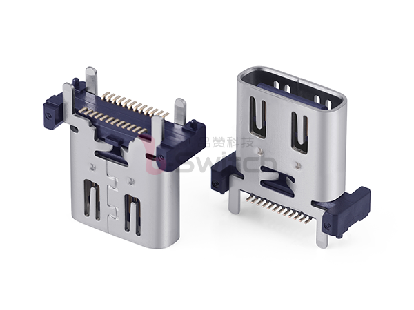 立贴24pin Type C母座