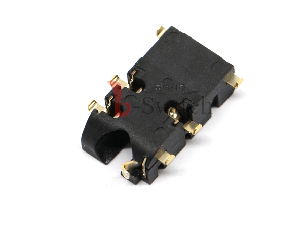 3.5四极6PIN沉板1.51贴片耳机插座